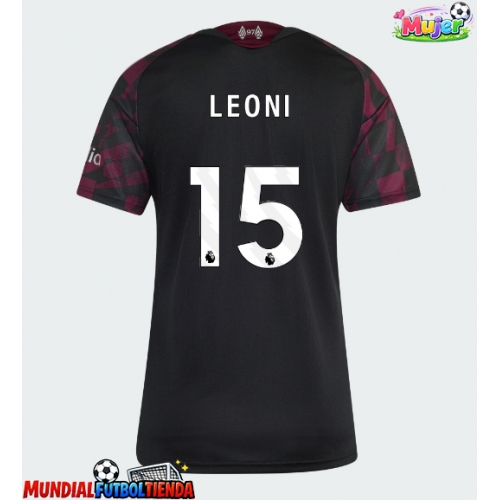 Camiseta Liverpool Giovanni Leoni #15 Tercera Equipación Replica 2026-27 para mujer mangas cortas